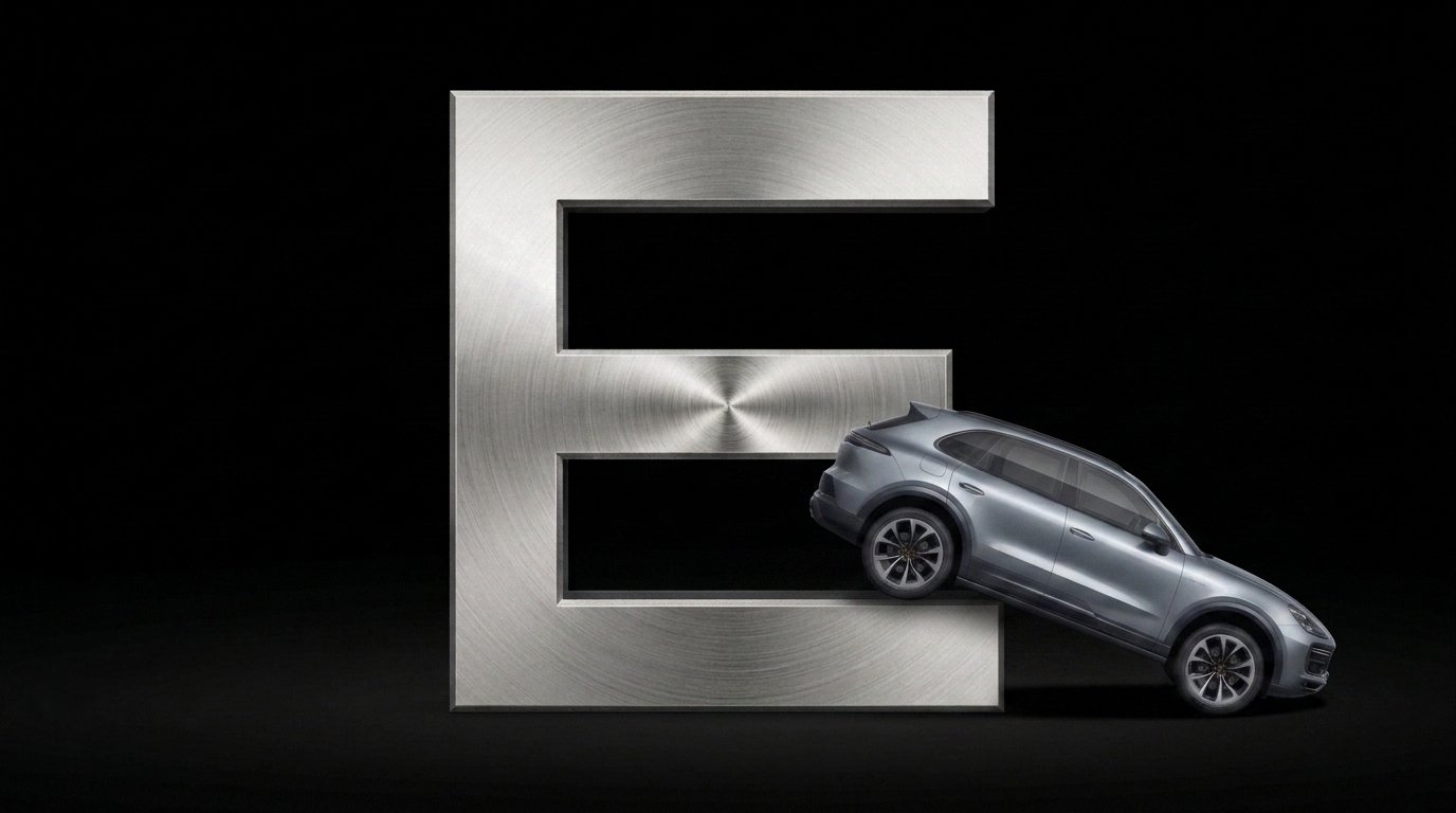 PORSCHE hərfi E
